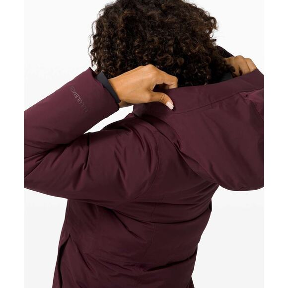 Lululemon Snow Warrior Parka Cassis - Picture 6 of 15